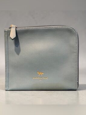 Vintage Maison Kitsune Pouch: JAL Japan Airlines Collaboration